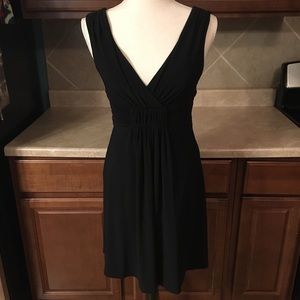 White House Black Market sleeveless black dress